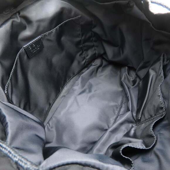 GUCCI Authentic Black Leather Backpack main image 14